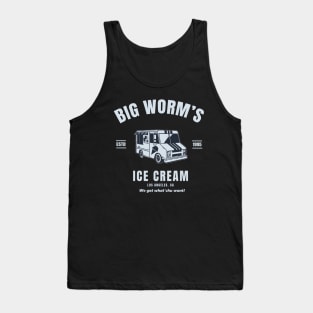 Big Worm’s Ice Cream Vintage Texture Tank Top